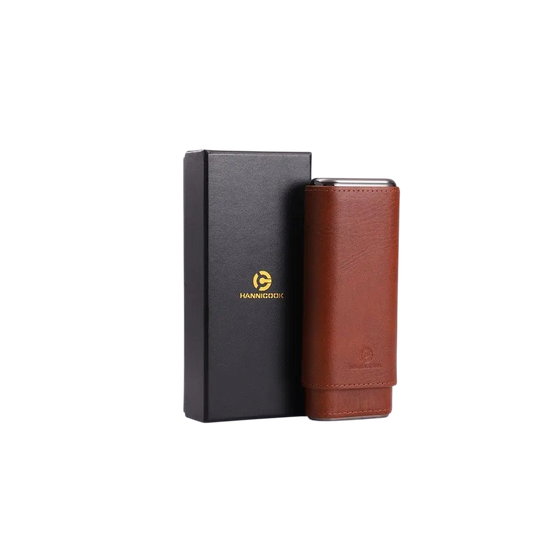 elegante estuche para puros panama