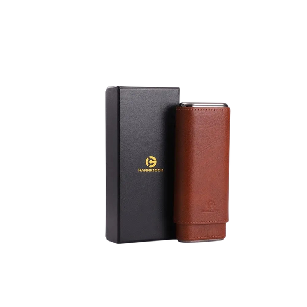 Estuche de Cuero para Cigarros – Porta 3 Cigarros