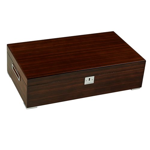Caja humidor artesanal con acabados de lujo panama