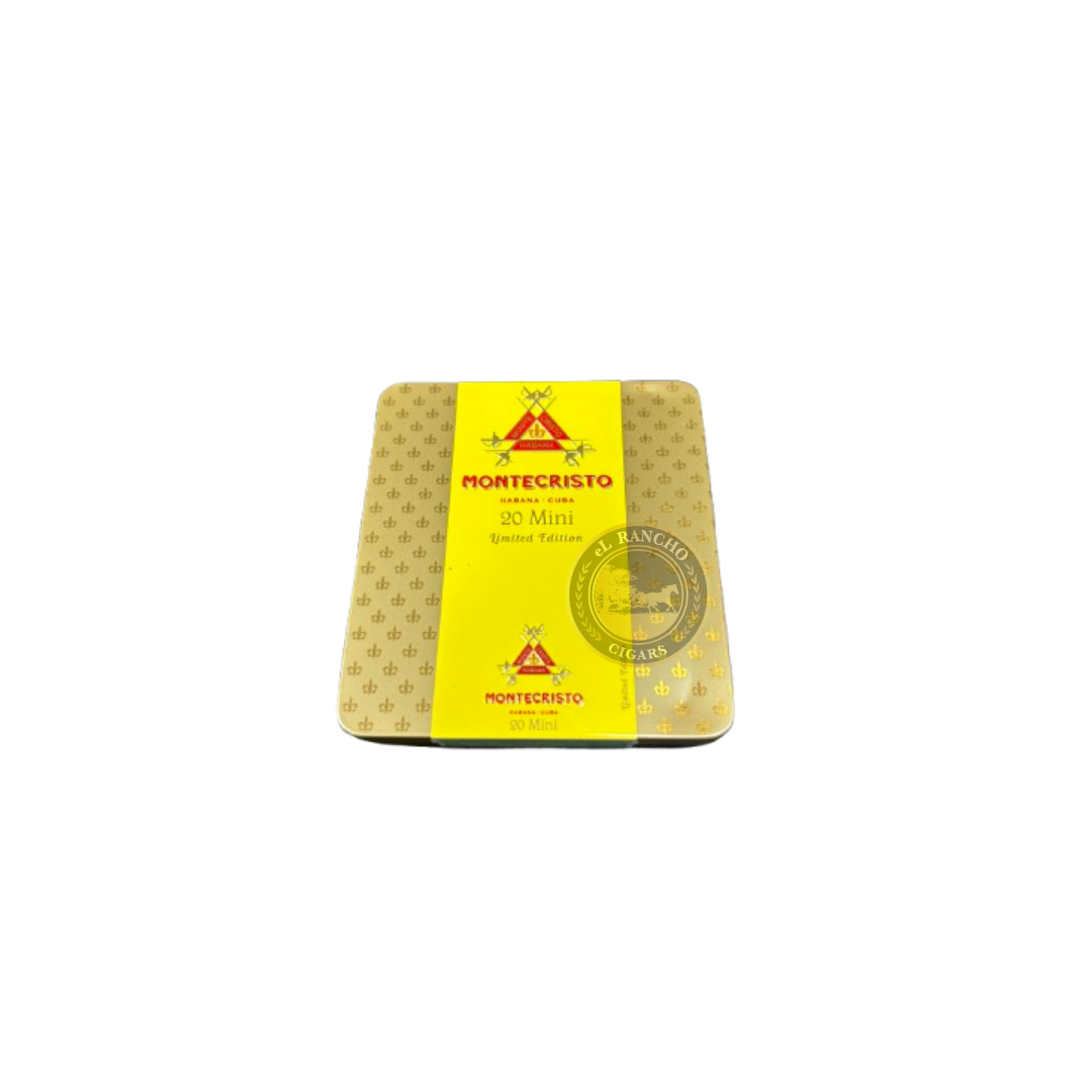 20 mini montecristo limed edition