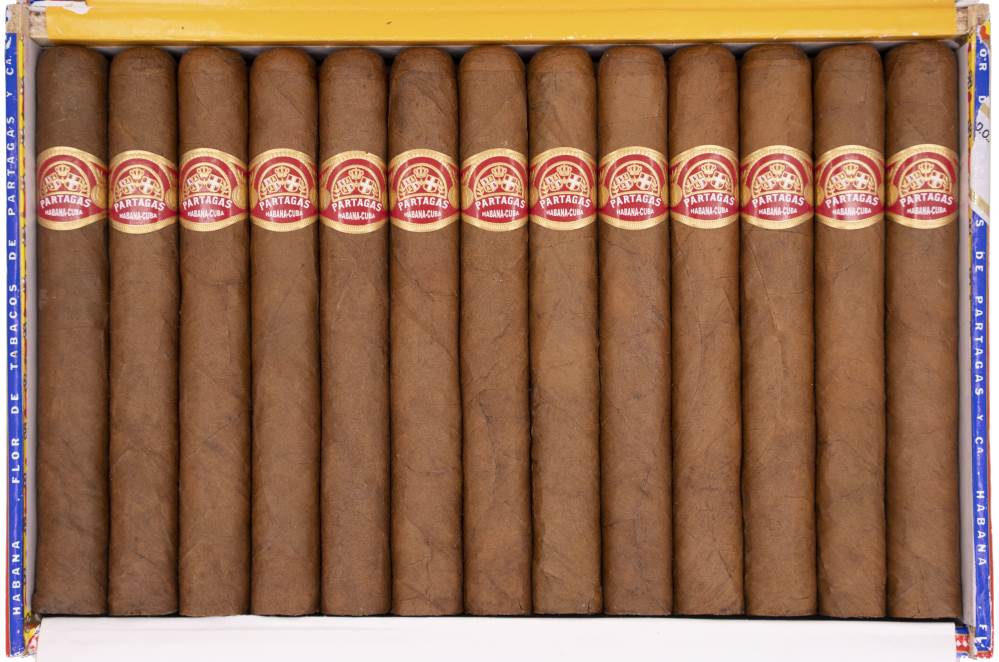 puros cubanos partagas pty