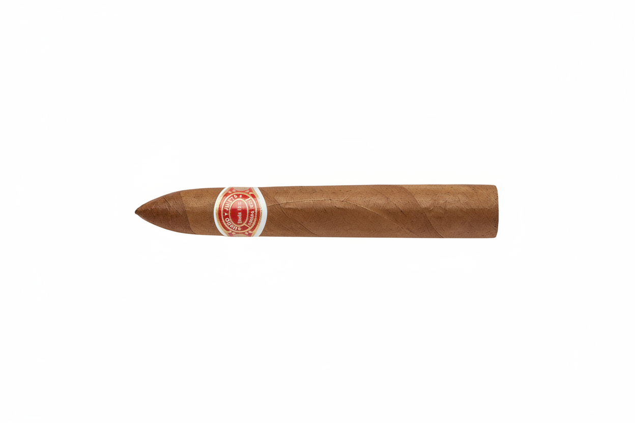 Romeo y Julieta Belicoso torpedo en el rancho cigars