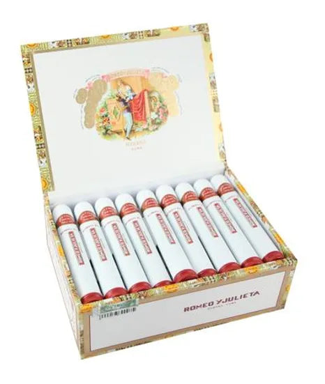 Anilla decorativa resaltando origen cubano del cigarroRomeo y Julieta No. 2 - Caja de 25 puros