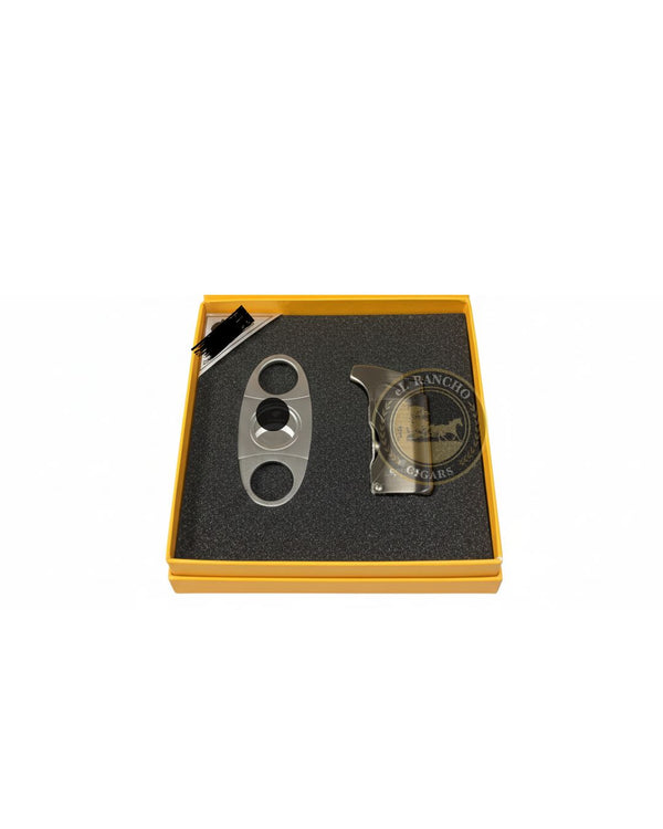 Set de Accesorios Premium | Cortador Guillotina y Encendedor Torch